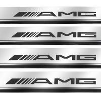 Listwa progowa MERCEDES S W222 AMG Stal nierdzewna 304 połysk 4szt