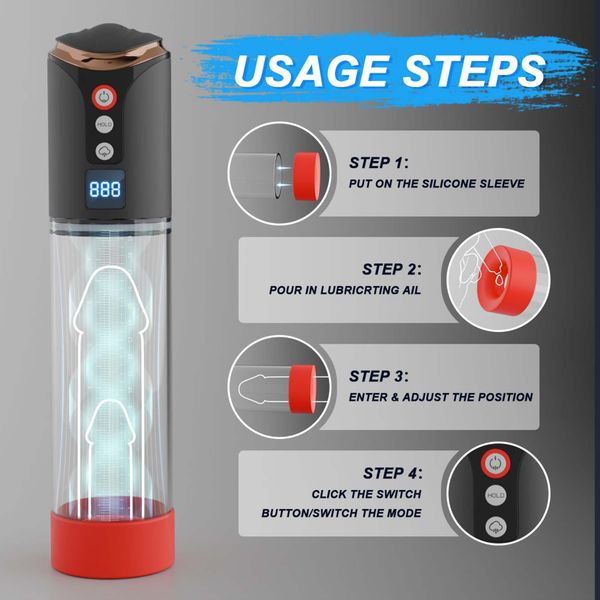 Automatic Pump - 8 Sucking Modes,
Counting Mode zdjęcie 8