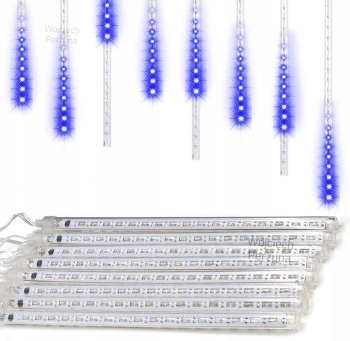 METEORY 50 CM LAMPKI PADAJĄCY ŚNIEG OŚWIETLENIE ŚWIĄTECZNE IP44 SOPLE LED na Arena.pl