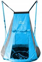 Hudora Cosy Castle Namiot do huśtawki ogrodowej 90 cm niebieski 72154
