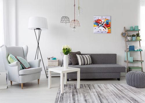Zegar Ścienny - Dynamiczny Obraz - 40X40 Cm - C3Ac40X40-3529 na Arena.pl