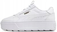 Buty damskie sportowe Puma Karmen Rebelle r.40,5 Białe Skórzane Sneakersy