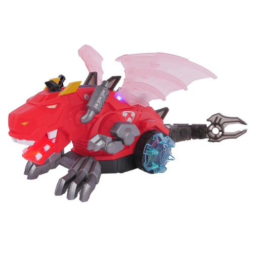 Smok Dinozaur Zdalnie Sterowany Para Wodna Dźwięk Światło Ruchome Elementy na Arena.pl