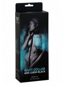 black collar with leash