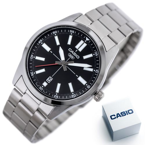 ZEGAREK MĘSKI CASIO MTP-VD02D-1E (zd217b) + BOX na Arena.pl