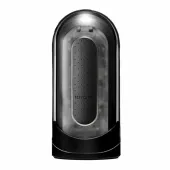 tenga flip zero electronic vibration black - maszyna intymna z wibracją