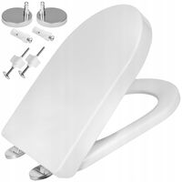 DESKA SEDESOWA WC KLOZETOWA TOALETOWA WOLNOOPADAJĄCA do KOŁO CERSANIT