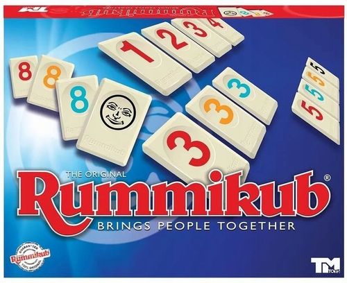 GRA RUMMIKUB STANDARD gra liczbowa dla całej rodziny Tm Toys na Arena.pl