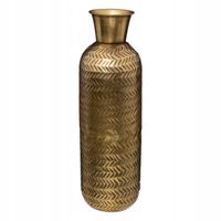 WAZON METALOWY złoty na podłogę DUŻY WYSOKI NA GLAMOUR 45cm