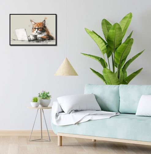 Plakat 60x40cm Nie przed Kawusią na Arena.pl