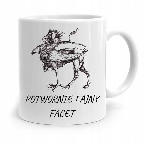 Kubek Na Dzień Chłopaka Potwornie Fajny Facet Z Nadrukiem Ze Zdjęciem zdjęcie 1