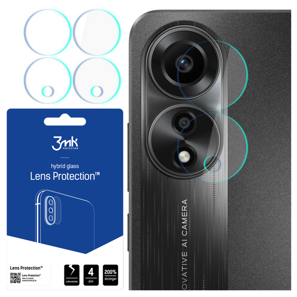 oppo a78 5g - 3mk lens protection zdjęcie 1