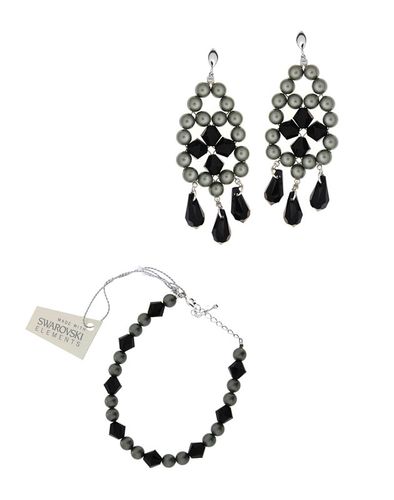 komplet srebro elementy Swarovski® na Arena.pl
