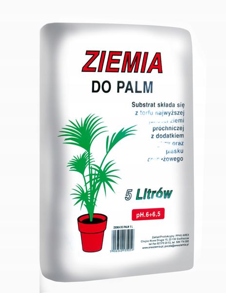 Ziemia do palm Arex 5l zdjęcie 1