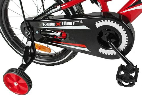 Rower 16 MEXLLER BMX czerwono-czarny + koszyk 16r. na Arena.pl