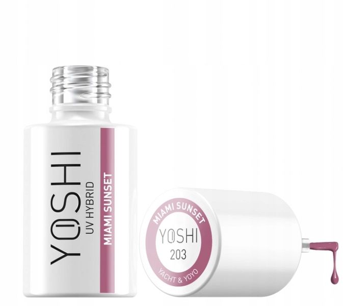 YOSHI Lakier hybrydowy Miami Sunset 6ml – 203 zdjęcie 3