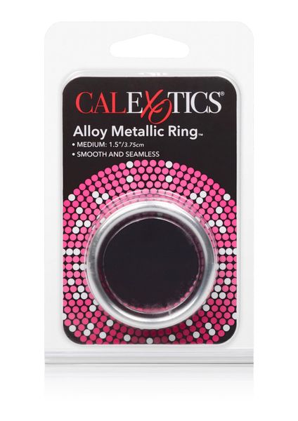 Alloy Metallic Ring - M Silver zdjęcie 2