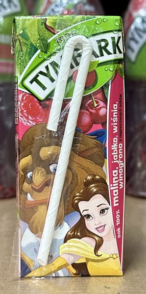 Tymbark sok malina-wiśnia 200ml zdjęcie 1