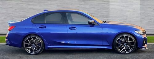 BMW G20 G21 M PAKIET CZARNY POŁYSK DOKŁADKI BOCZNE LISTWY PROGÓW MP STYLE na Arena.pl