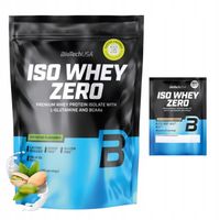BIOTECH USA ISO WHEY ZERO 500g BIAŁKO IZOLAT WPI NA MASE + GRATIS!
