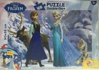 ND17_PU-6173 Puzzle dwustronne Plus 108el Frozen V2 LISCIANI