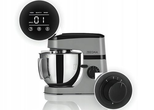 Robot kuchenny planetarny ZEEGMA Planeet Mix 1000W Szary na Arena.pl