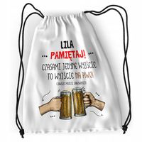 Plecak Dla Lilii Sportowy Szkolny Worek Torba Z Nadrukiem Ze Zdjęciem