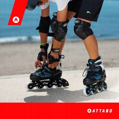 Łyżworolki dziecięce ATTABO 2w1 rolki i łyżwy Kylo L (38-41) Regulowane na Arena.pl
