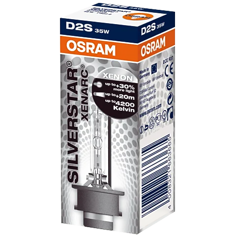 D2S OSRAM SILVERSTAR Żarnik Palnik Xenon Żarniki Mocne Światło 35W !!! na Arena.pl