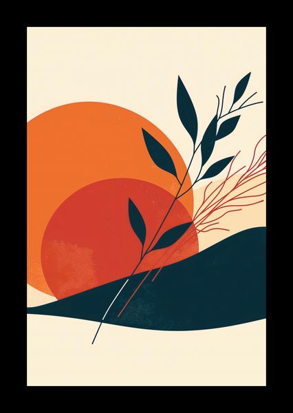 Plakat 20x30cm Zmierzch w Ciszy zdjęcie 2