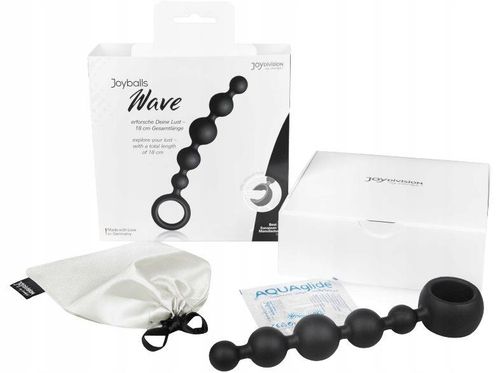 Plug/kulki-Joyballs anal Wave, long, black na Arena.pl