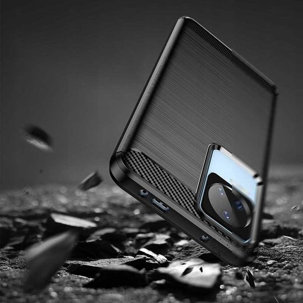 Spacecase Carbon Poco F4 Czarny zdjęcie 5