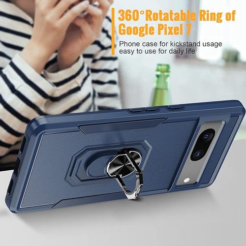 Etui Google Pixel 7 4 w 1 Ciemno niebieskie na Arena.pl