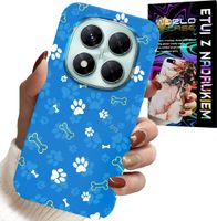 ETUI DO XIAOMI NOTE 14 PRO+ 5G - ŁAPKI KOŚCI PIES PATROL WZORY DLA DZIECI