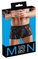 svenjoyment pants xl czarne z efektem burnout, elastyczne