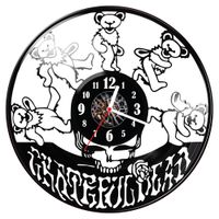 Zegar ścienny z płyty winylowej Greatful Dead 914.14