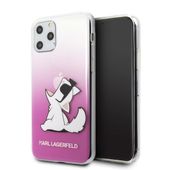 Karl Lagerfeld KLHCN58CFNRCPI iPhone 11 Pro hardcase różowy/pink Choupette