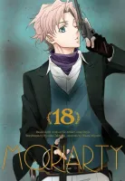 Shounen manga dramat psychologiczny pełen zbrodni i śmierci Moriarty Tom 18
