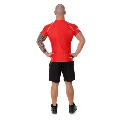 Poundout rashguard BASE czerwony Rozmiar - L na Arena.pl