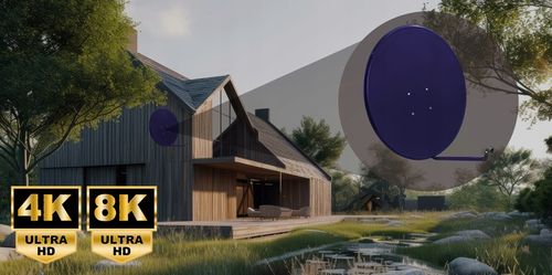 CZASZA ANTENA SATELITARNA 80CM PREMIUM 4K 8K GOTOWY ZESTAW CYBANTY na Arena.pl