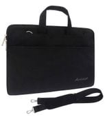 Torba na laptop 15,6" z uchwytem i paskiem czarna