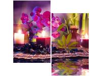 60X60CM STYLOWA KOMPOZYCJA DWU OBRAZ ŚCIAN