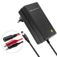 Qoltec Ładowarka AGM/GEL/STD 6/12V 1.5A LED Prostownik