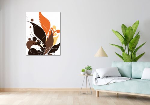 Obraz 70x90cm Ognie Jesienne na Arena.pl