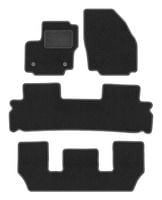 Dywaniki welurowe LUX do Ford Galaxy MK2 FL 2012-2015 7-os. grafitowe