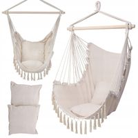 FOTEL WISZĄCY KRZESŁO BRAZYLIJSKIE HUŚTAWKA HAMAK OGRÓD TARAS BALKON BOHO