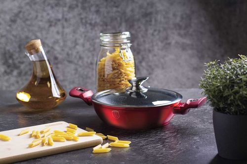 garnek granitowy 28cm berlinger haus red metallic line bh-1263 na Arena.pl