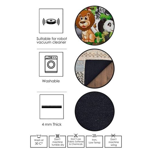 Luksusowy dywan Woopamuk, 180 x 280 cm, zielonkawy na Arena.pl