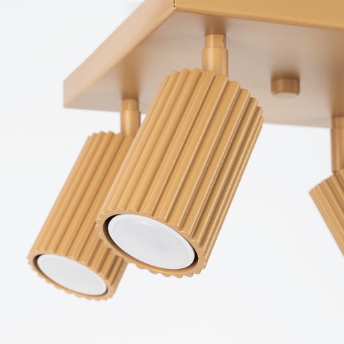 Plafon KARBON 4 złoty na Arena.pl