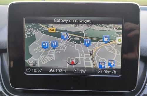 MAPA MERCEDES KARTA V20 GARMIN A B C E CLA GLC GLA V X GLE GLS NOWOŚĆ na Arena.pl